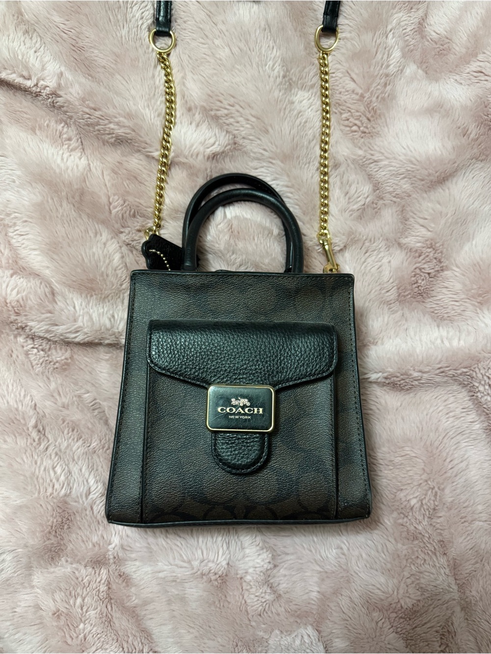 Coach Outlet mini top-handle crossbody/carryall